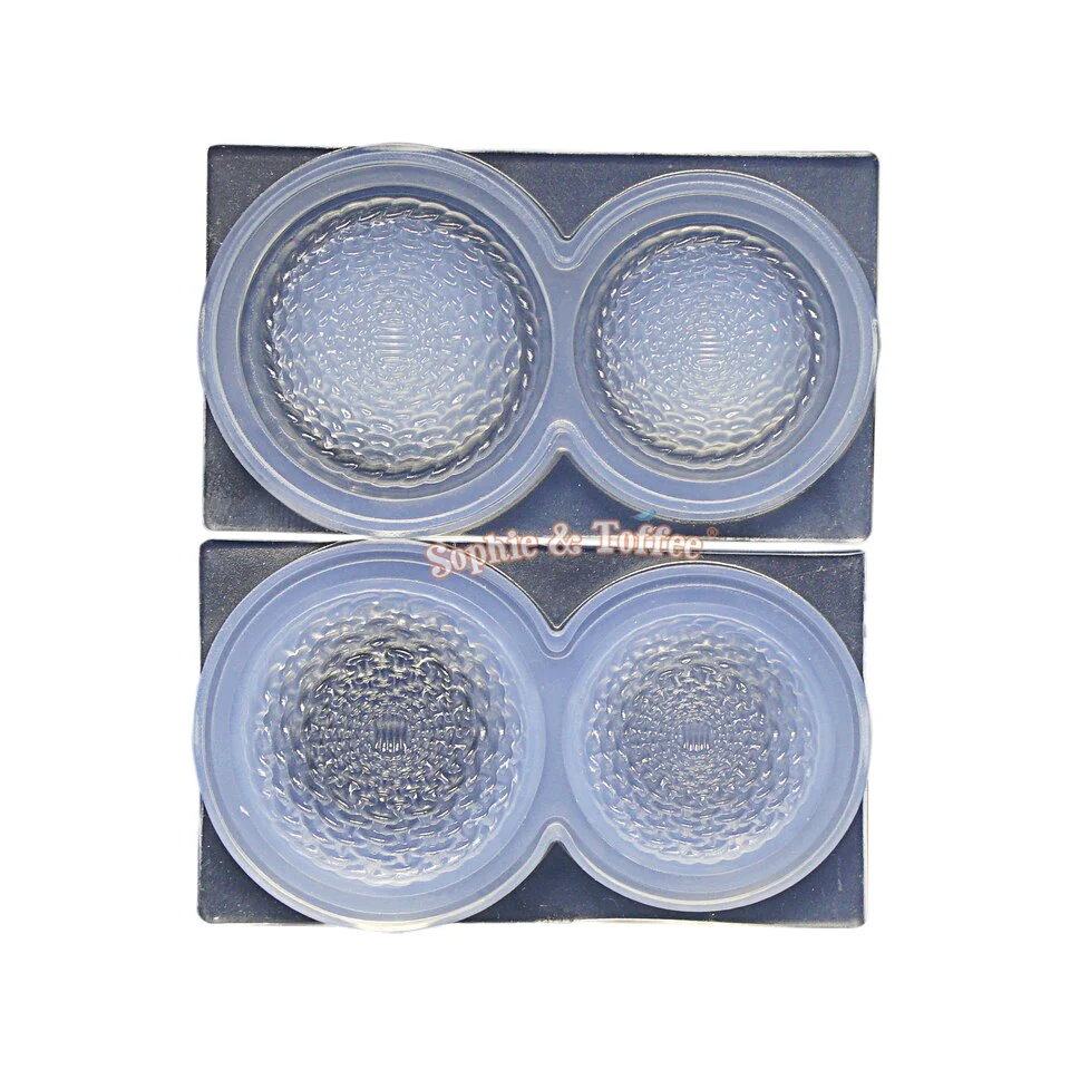 3D Basket Plate Miniature Silicone Mold - Image 2