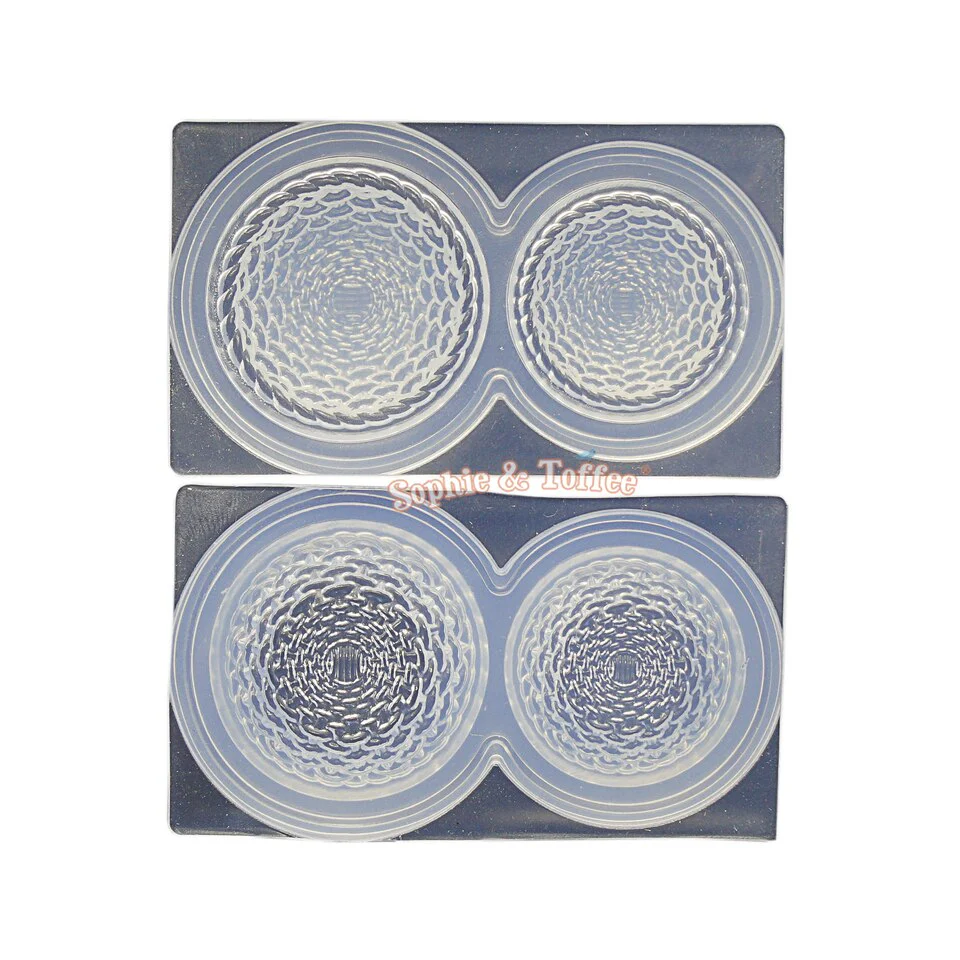 3D Basket Plate Miniature Silicone Mold - Image 3