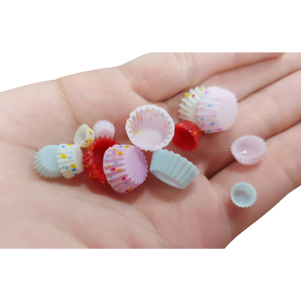 3D Miniature Cupcake Liner Silicone Mold - Image 2