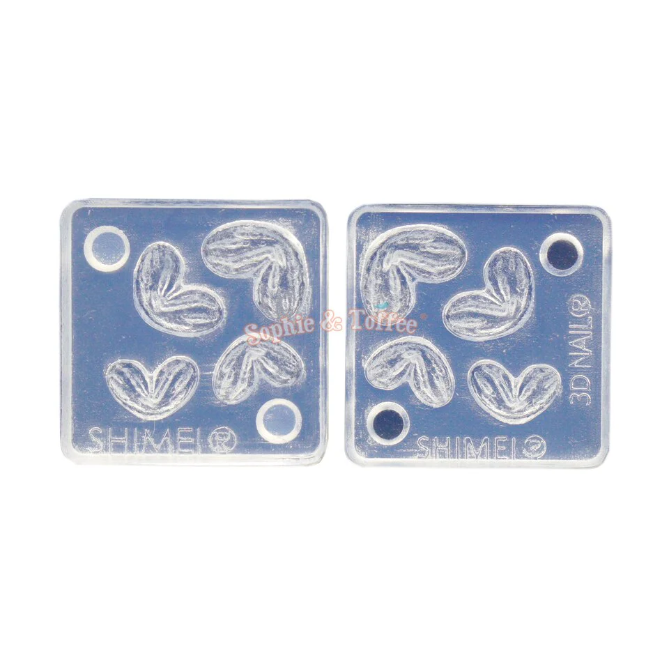 Heart Biscuits 3D Silicone Miniature Mold