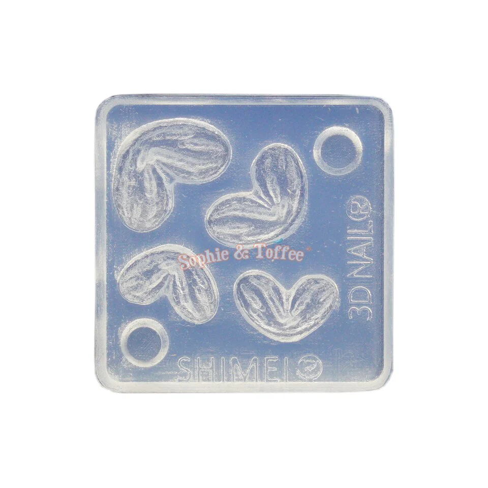 Heart Biscuits 3D Silicone Miniature Mold - Image 2