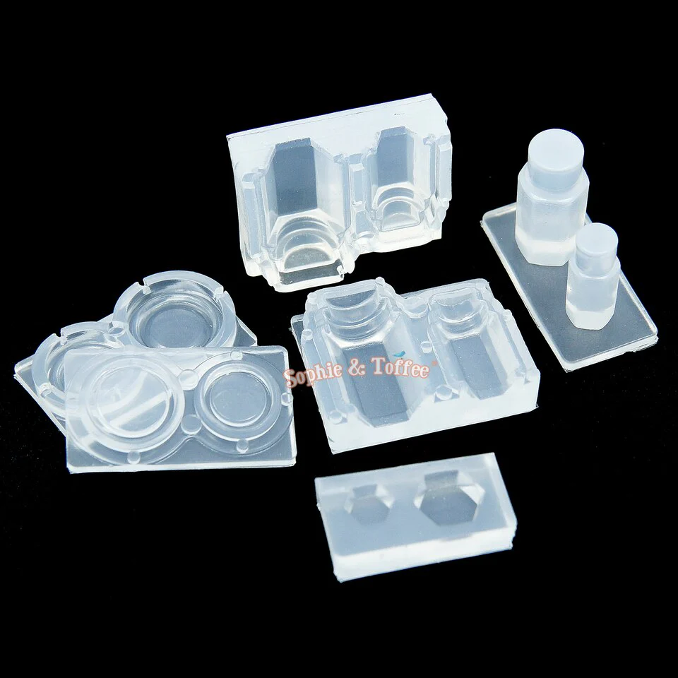 Miniature Container 3D Jar Silicone Mold - Image 3