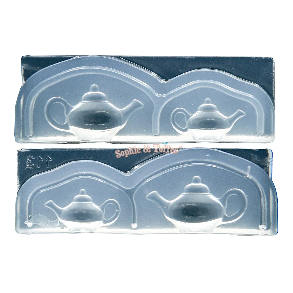3D Miniature Fancy Teapot Silicone Mold - Image 2