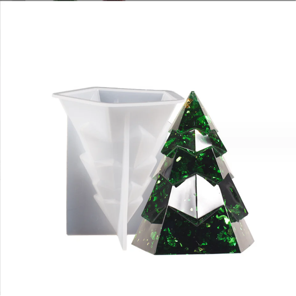 Xmas Tree 3D Silicone Mold - Image 3