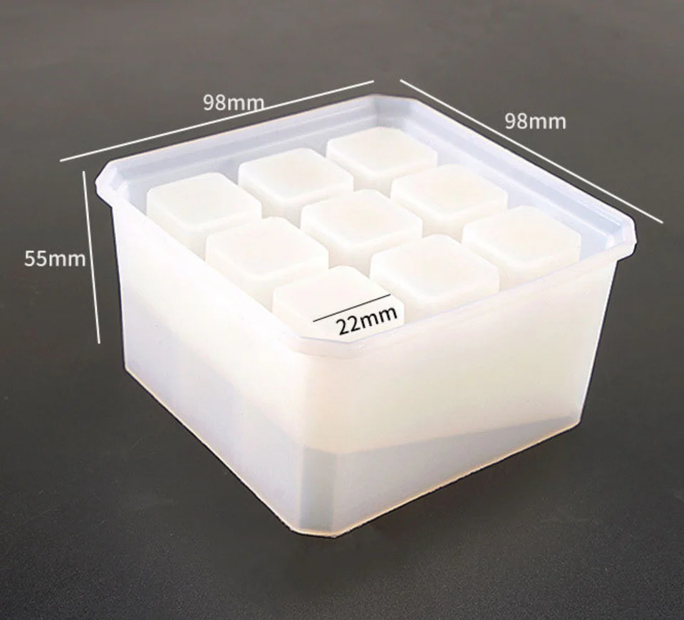 Pen Holder Silicone Mold 9 Slots Clearance - Image 2