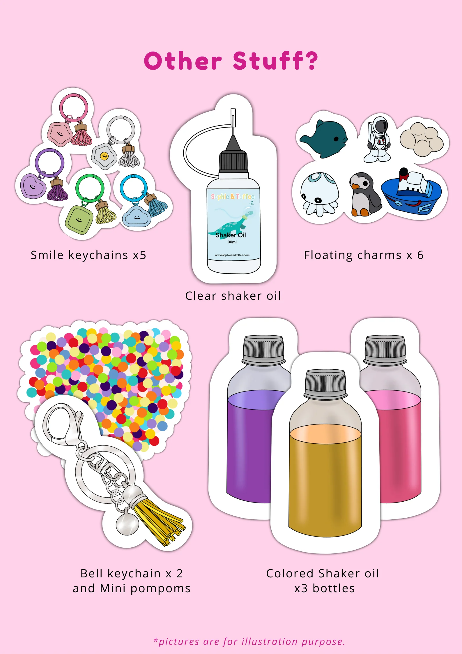 Elves Acrylic Shaker Craft Box Limited - Image 16