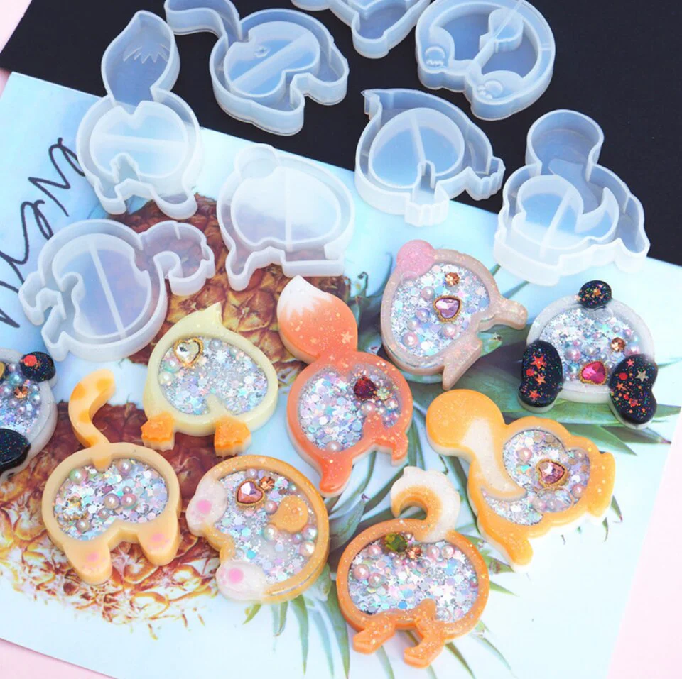 Animal Butt Resin Shaker Molds (Clearance)