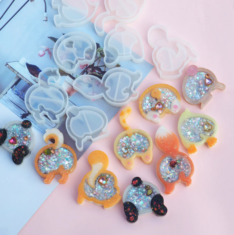 Animal Butt Resin Shaker Molds (Clearance) - Image 2