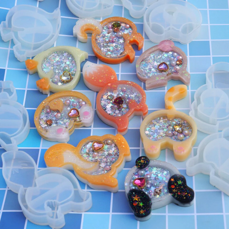 Animal Butt Resin Shaker Molds (Clearance) - Image 3