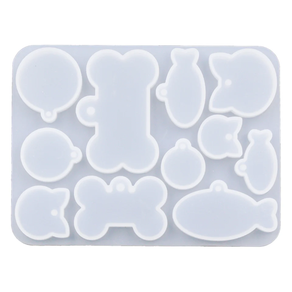 Animal Collar Tags Silicone Mold Clearance