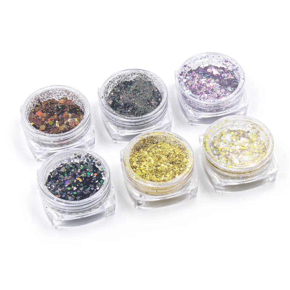Party Glitters Assorted Colors set