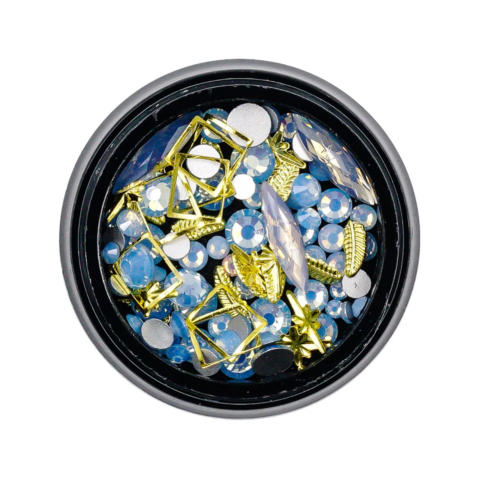 Blue Gems Embellishment Mix - Image 2