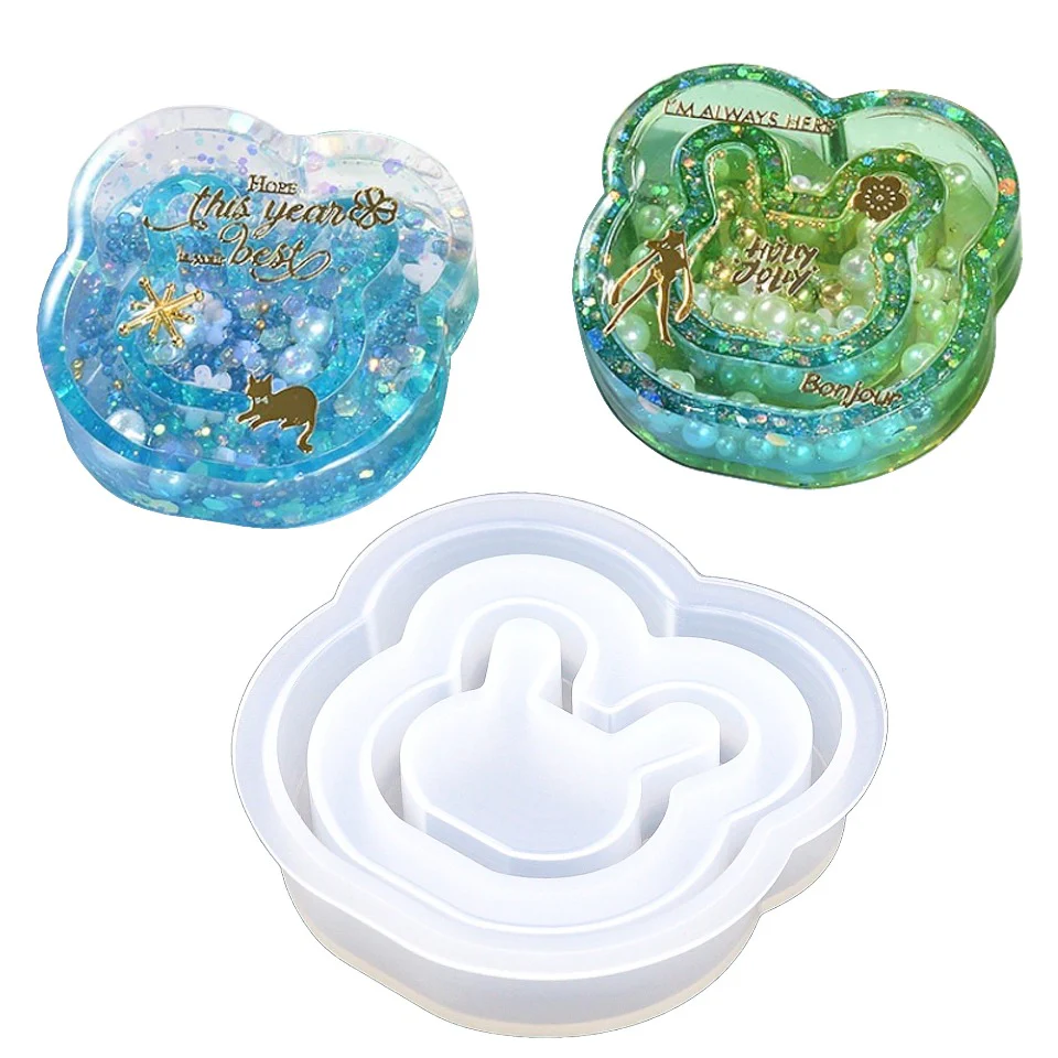 Bunny Shaker Silicone Mold with Films (2 sets) Clearance - Image 2