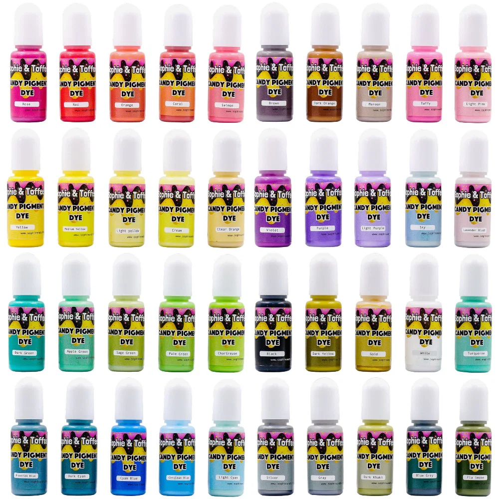 Candy Color Pigment Dye for Resin Craft Set 10ml