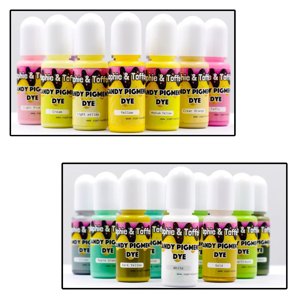 Candy Color Pigment Dye for Resin Craft Set 10ml - Image 2