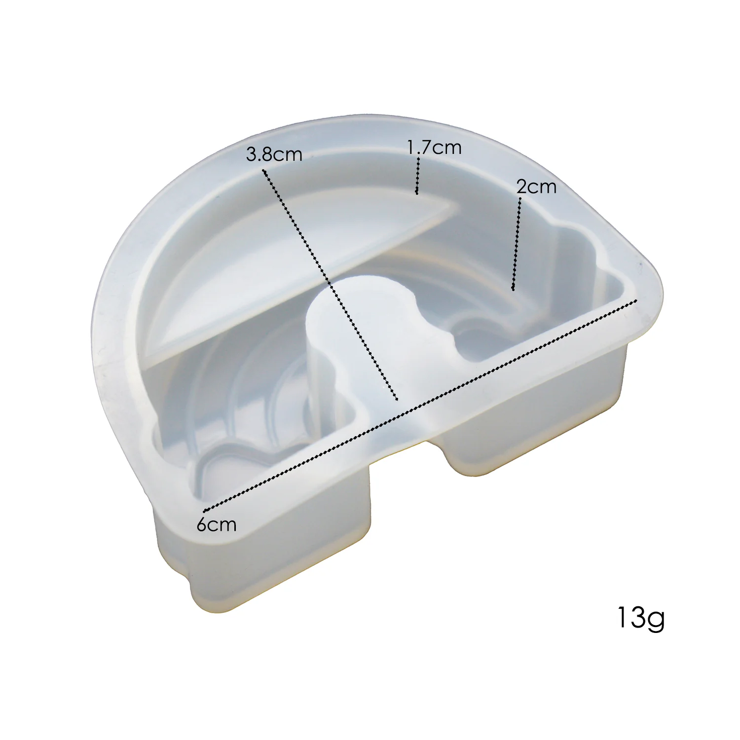 Card Holder Cloud Silicone Mold - Image 4