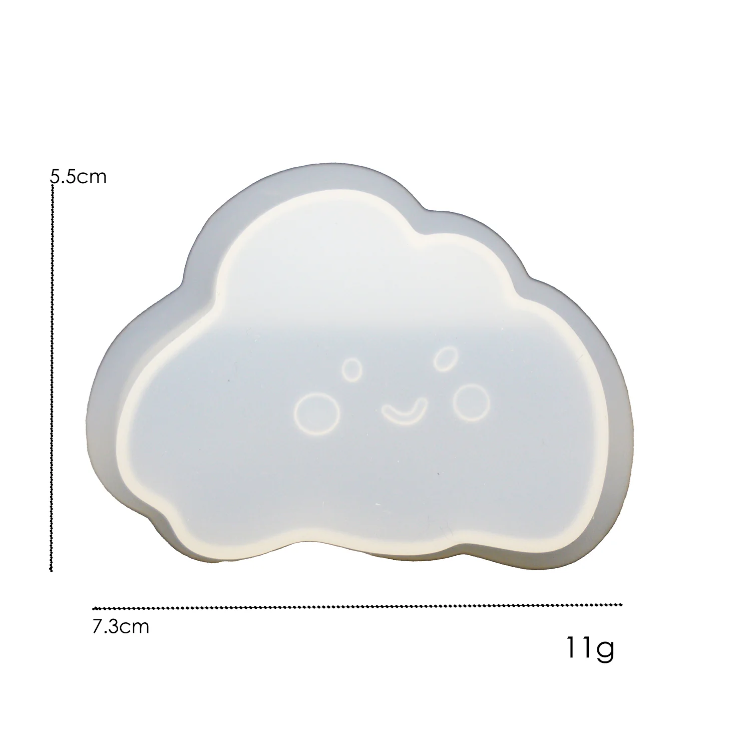 Card Holder Cloud Silicone Mold - Image 5