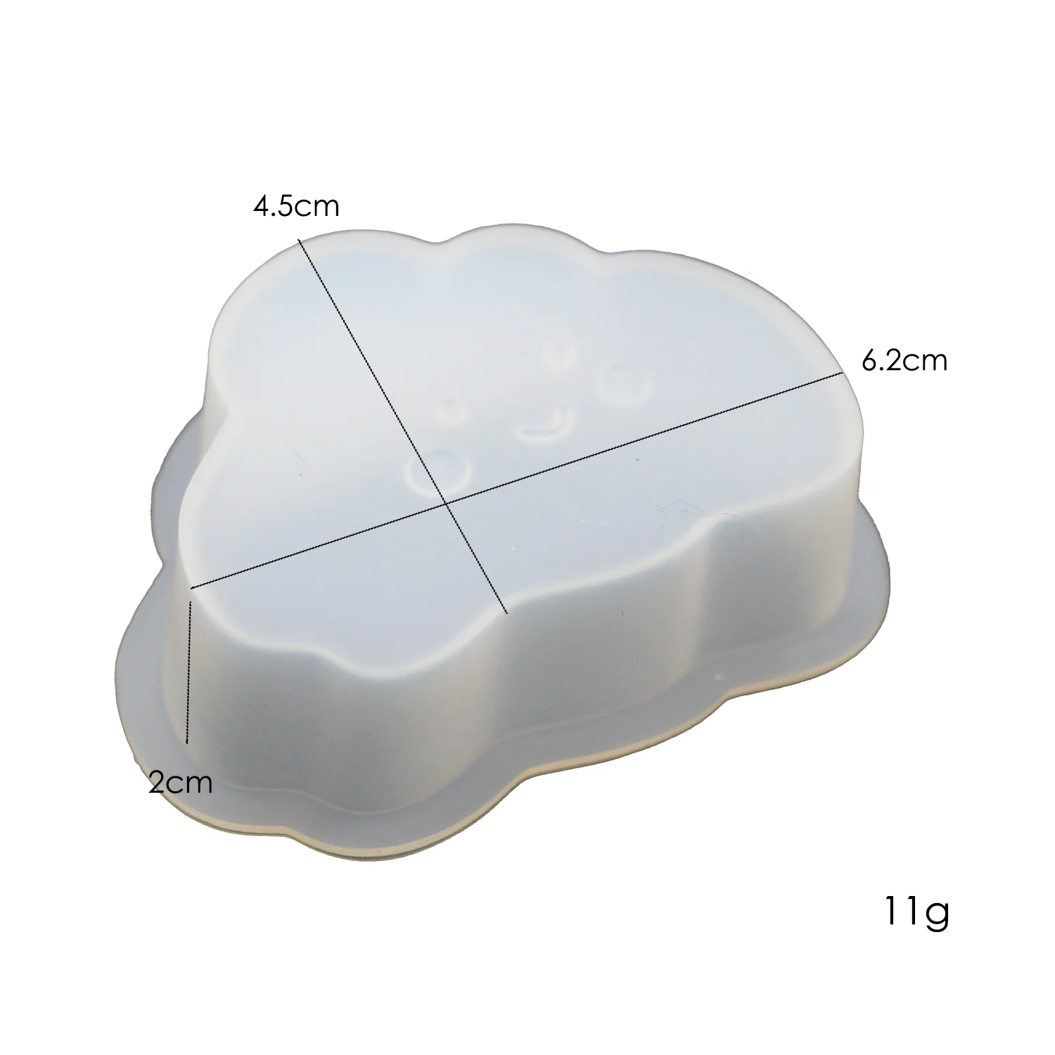 Card Holder Cloud Silicone Mold - Image 6