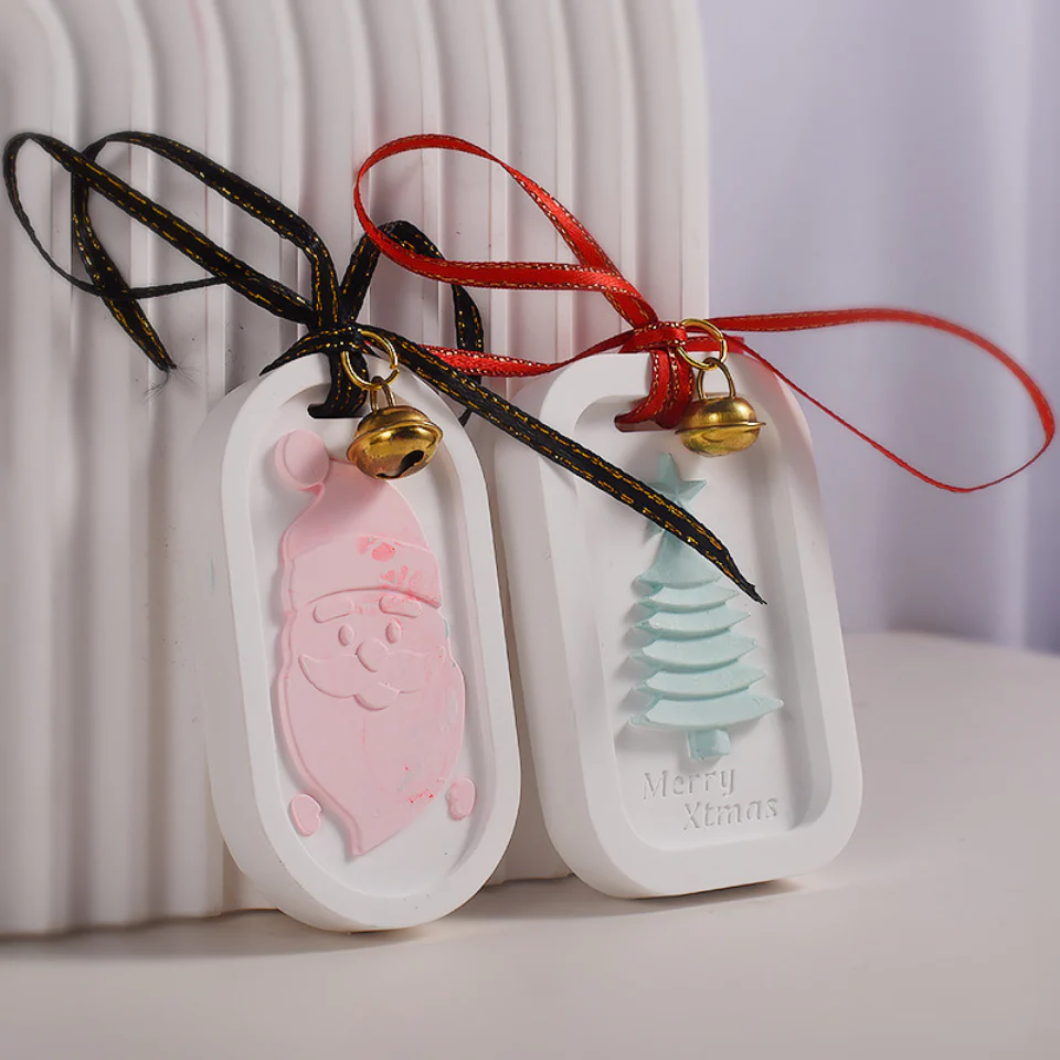 Christmas Theme Tags Silicone Mold set - Image 3