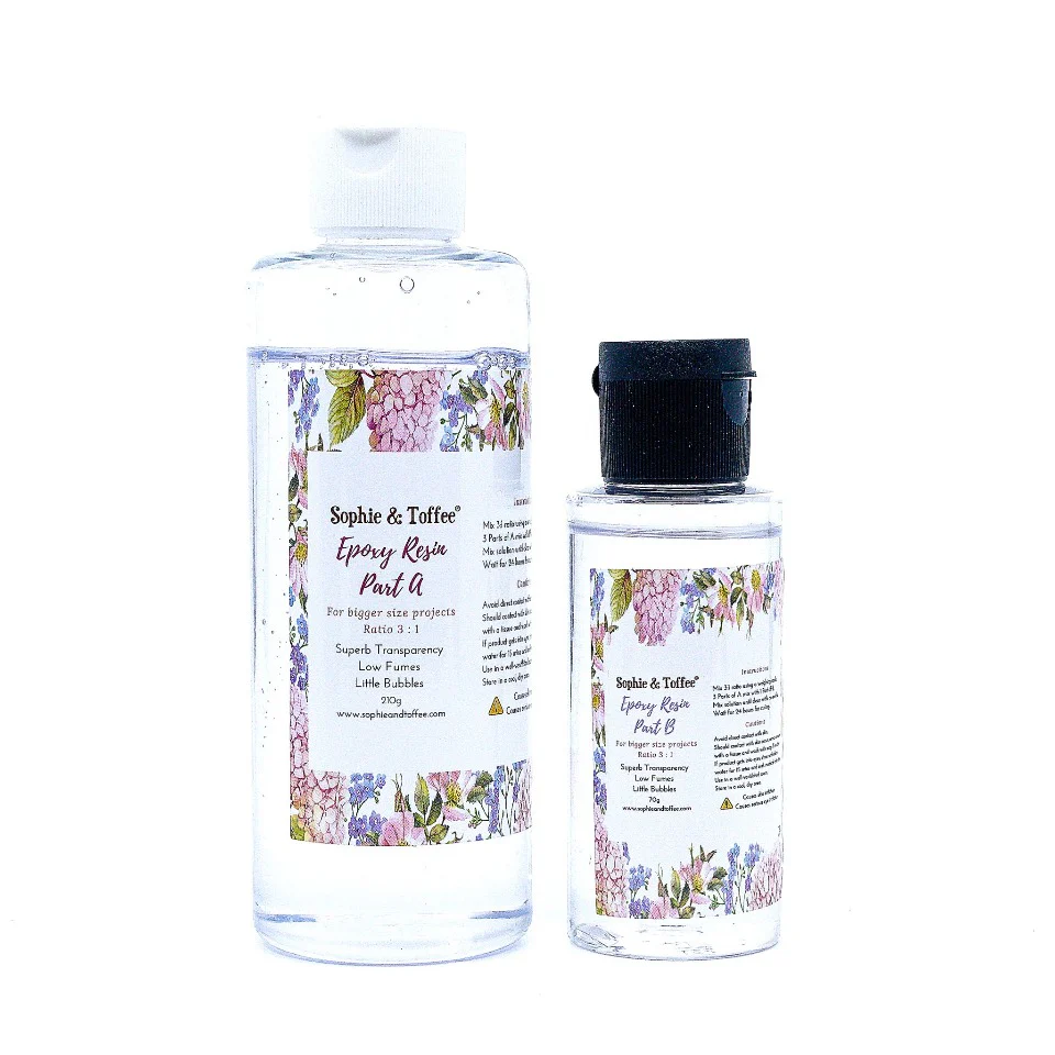 Clear AB Epoxy Resin Hard Ratio 3:1 - Image 5