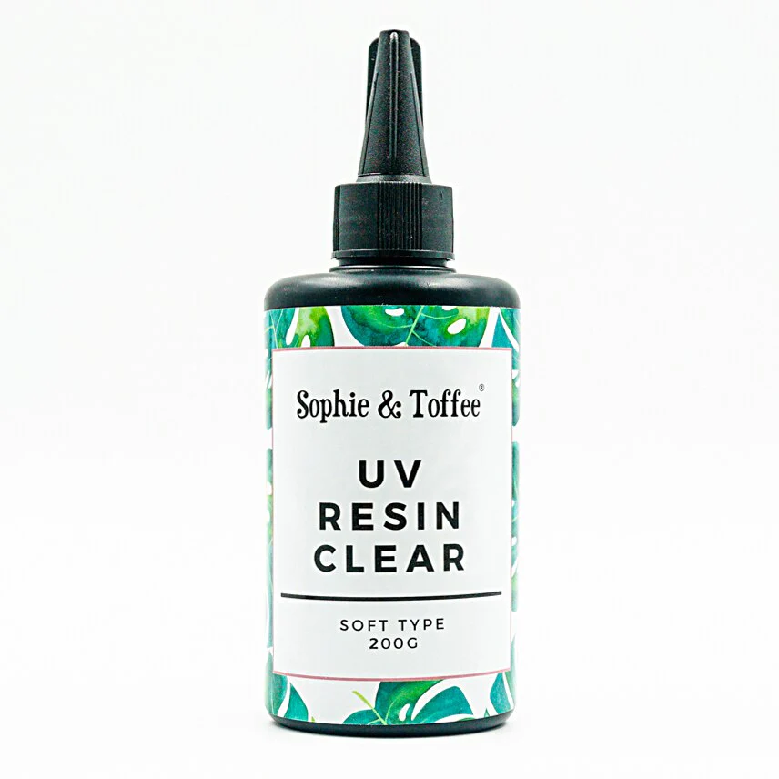 Clear UV Resin Soft Type 200g - Image 3