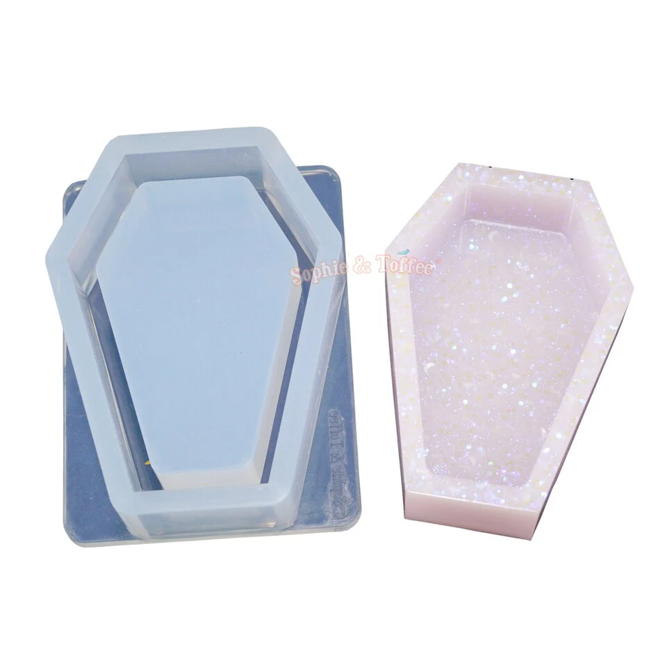 Coffin Trinket Mold and Coffin Lid Shaker - Image 3