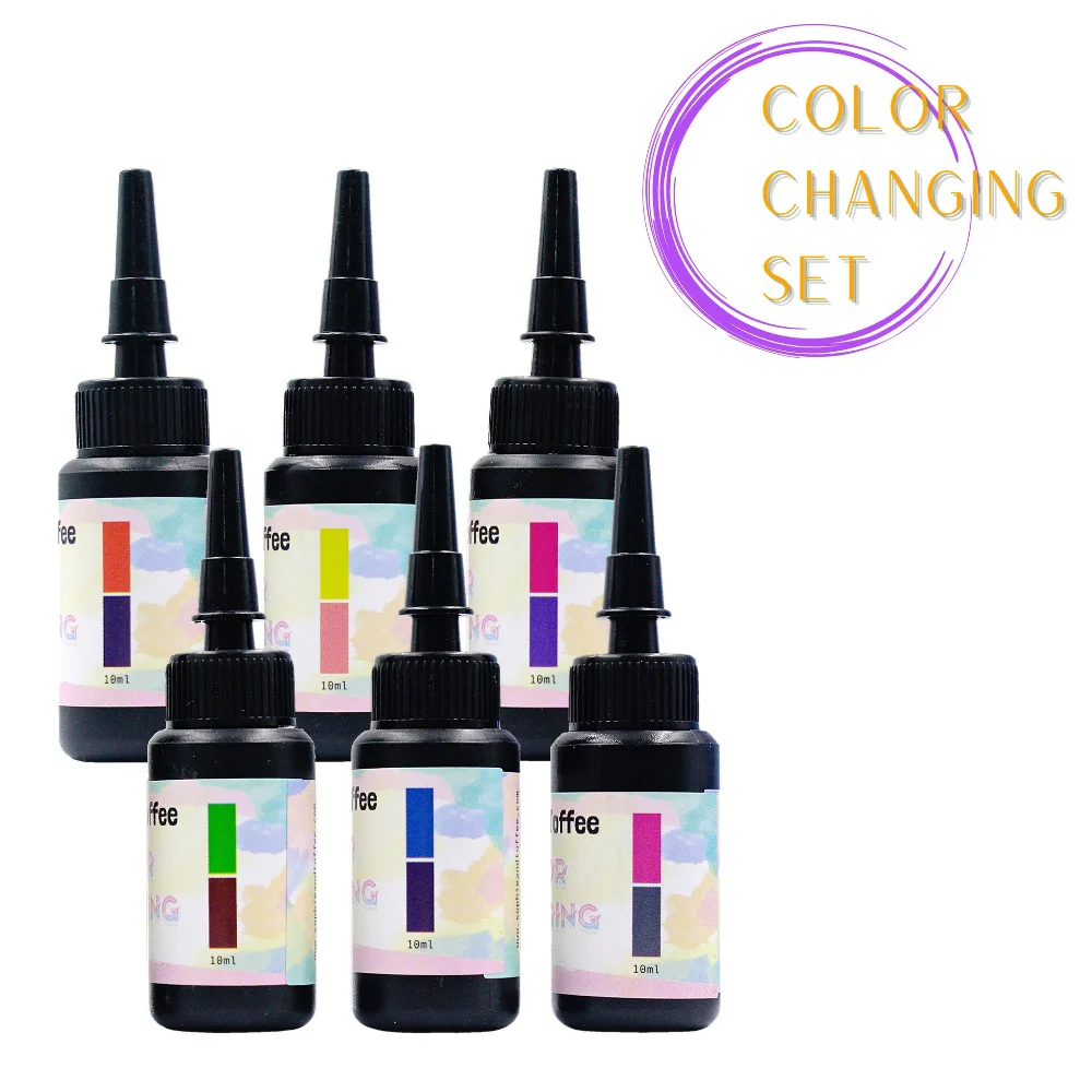 Color Changing UV Resin 10ml Set