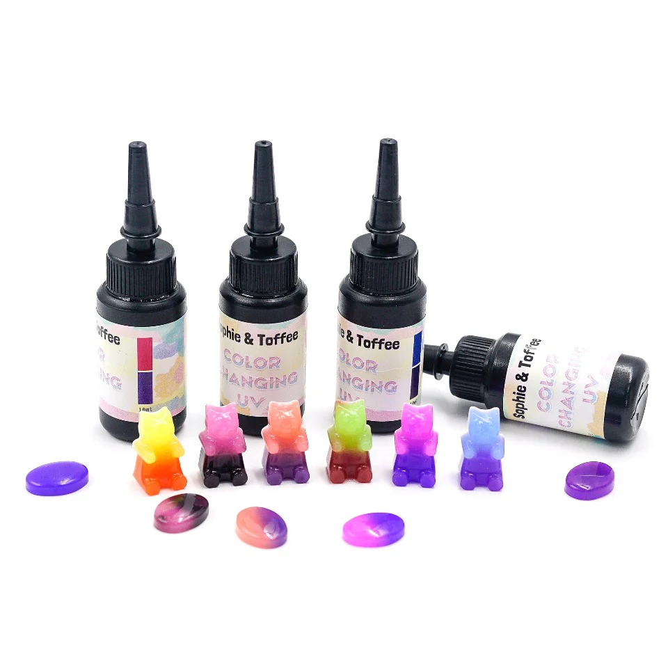 Color Changing UV Resin 10ml Set - Image 2