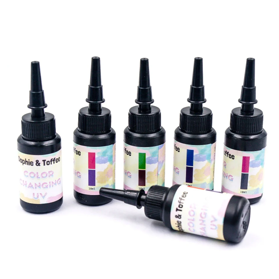 Color Changing UV Resin 10ml Set - Image 3