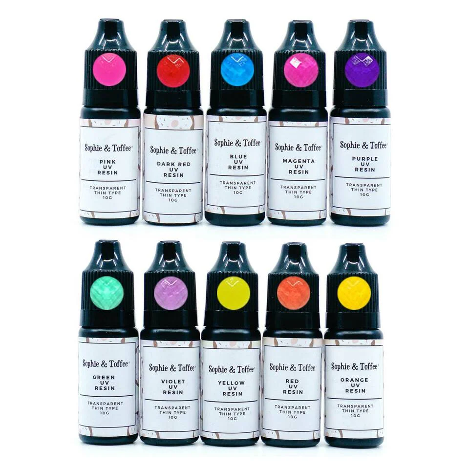 Colored UV Resin Thin Type - 10g (Transparent) - Image 3