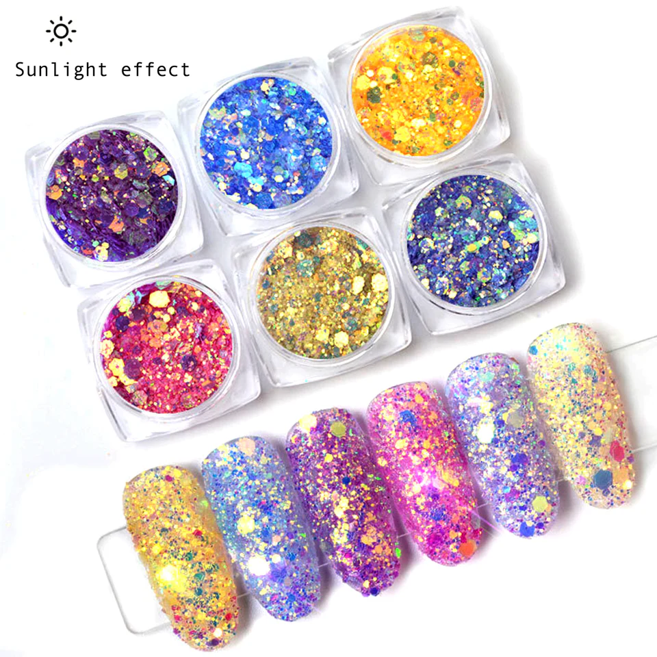 Colour Changing Glitters (6 pieces pack) - Image 5