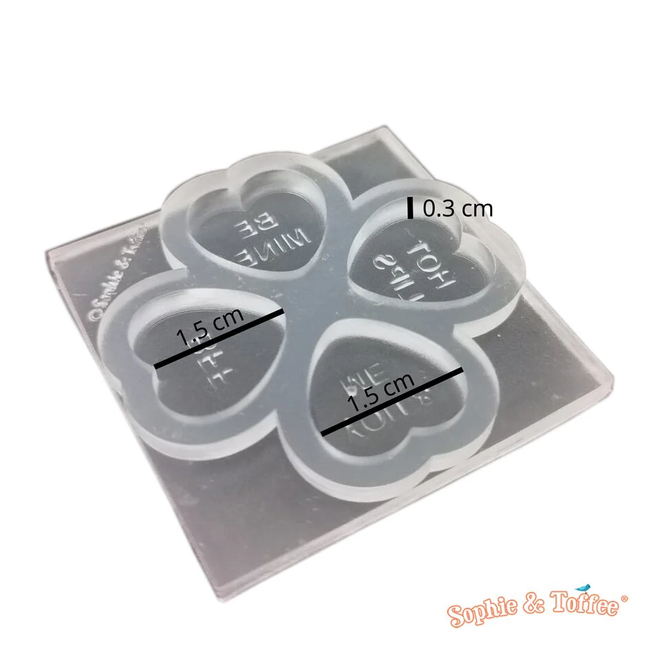 Conversation Heart Candy Mold - Image 3