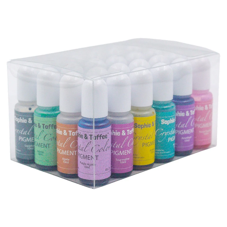 Crystal Color Pigment Dye for Resin Craft 24 colors 10ml - Image 5