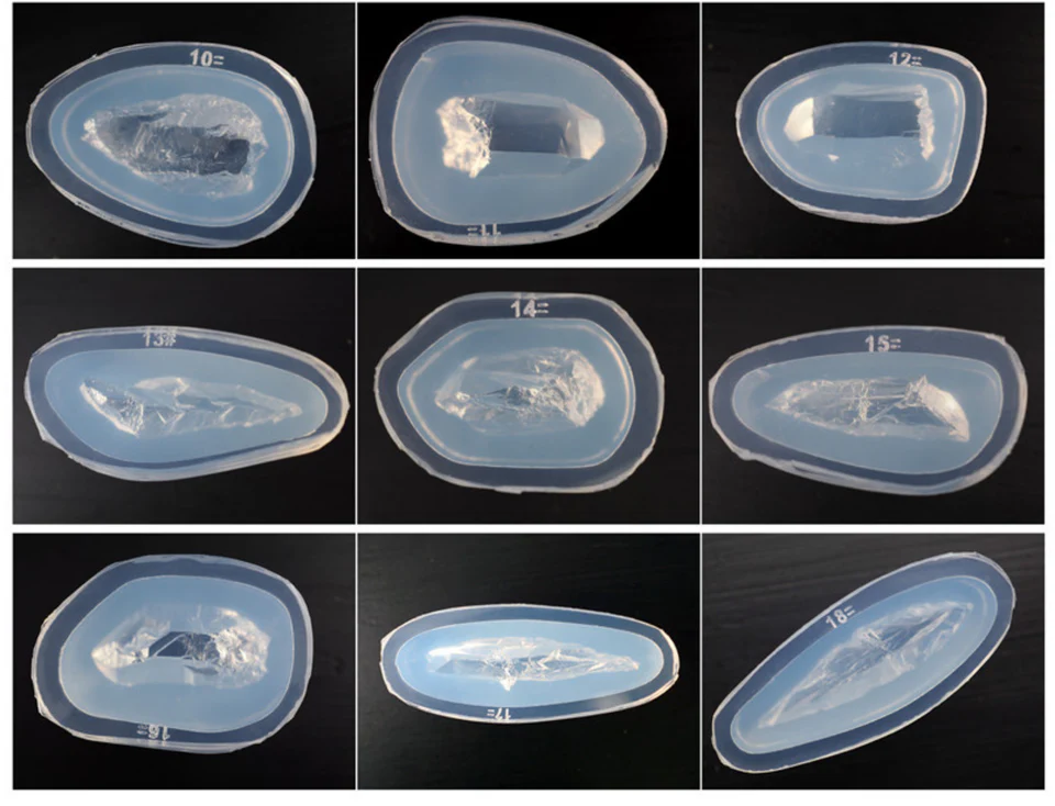Crystal Shards Clear Silicone Mold - Image 3