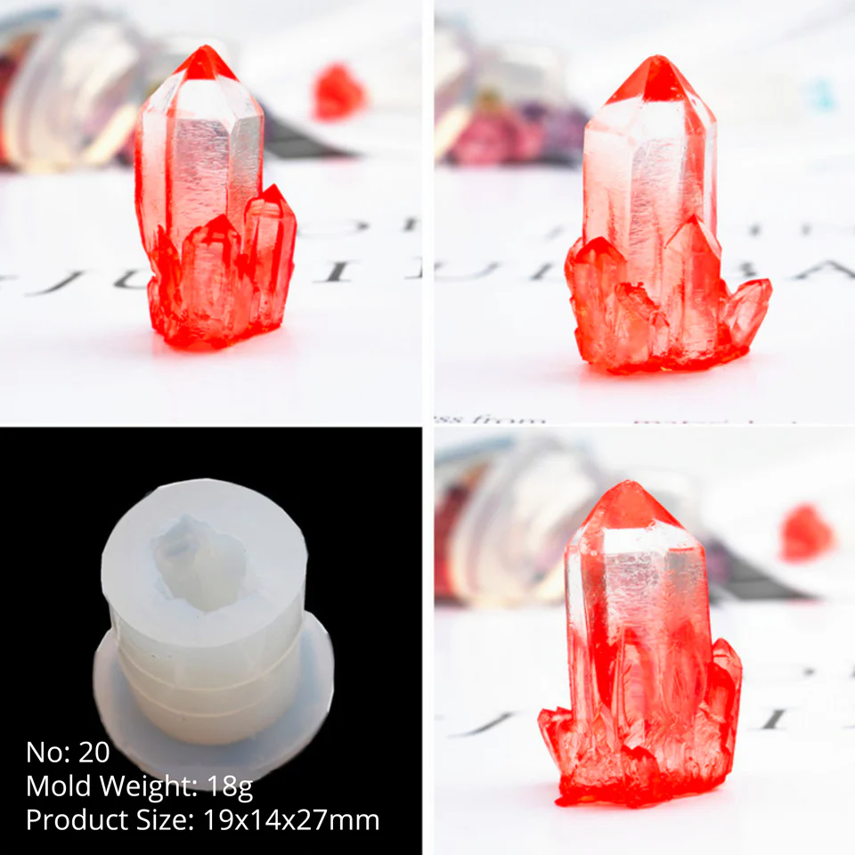 Crystal Shards Clear Silicone Mold - Image 6