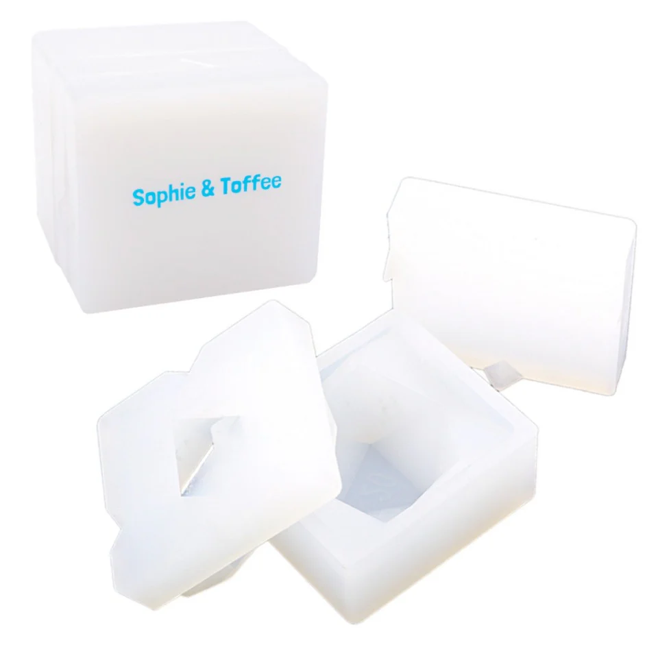 D20 Chunk Dice Exclusive Silicone Mold (55mm) - Image 2