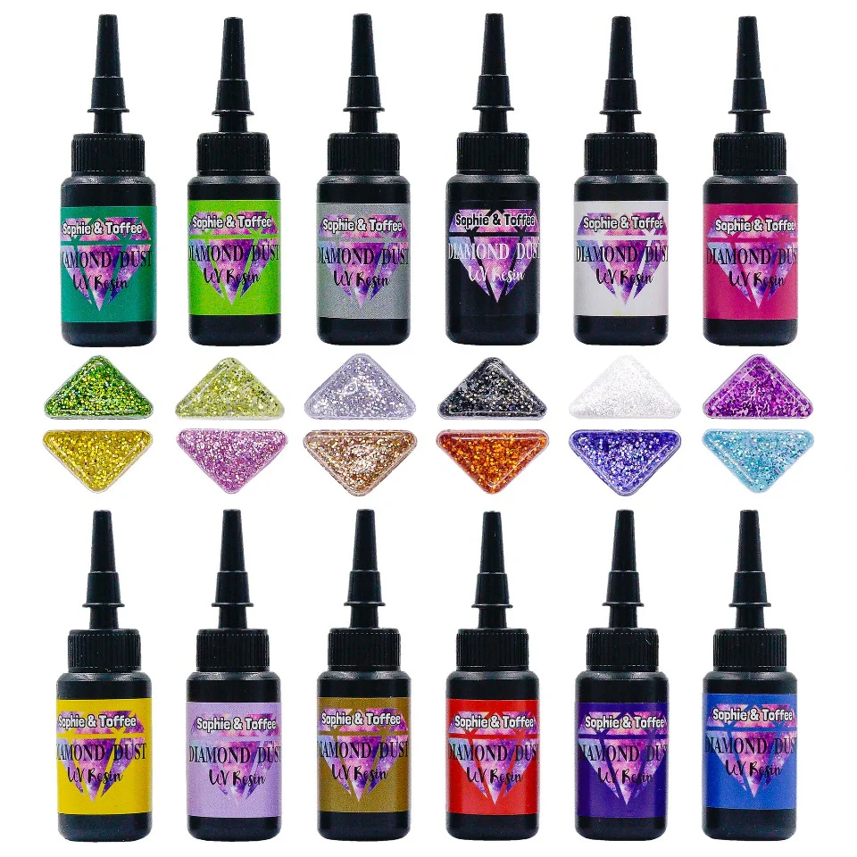 Diamond Dust Glitter UV Resin 10ml - Image 2