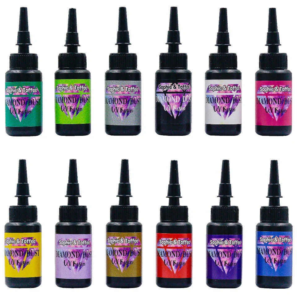 Diamond Dust Glitter UV Resin 10ml - Image 4