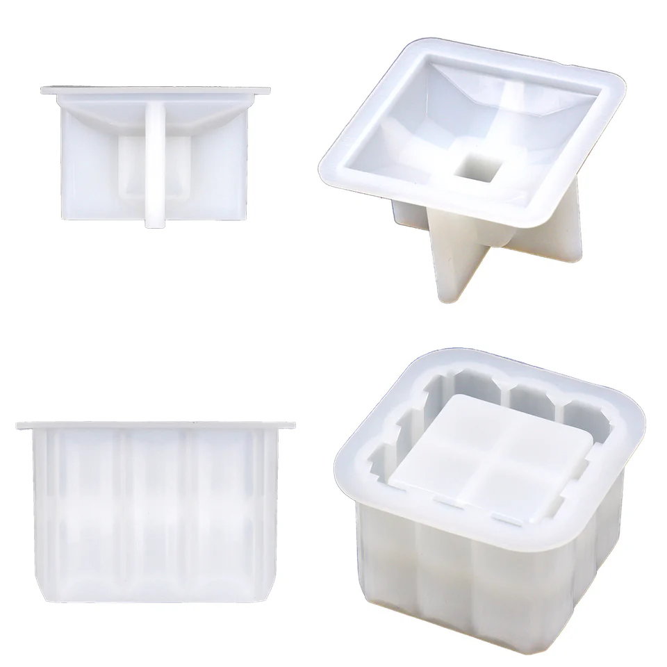 Diamond Trinket Box Silicone Mold - Image 4