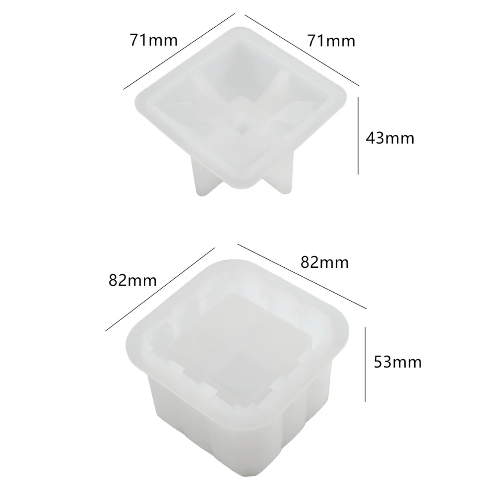 Diamond Trinket Box Silicone Mold - Image 5