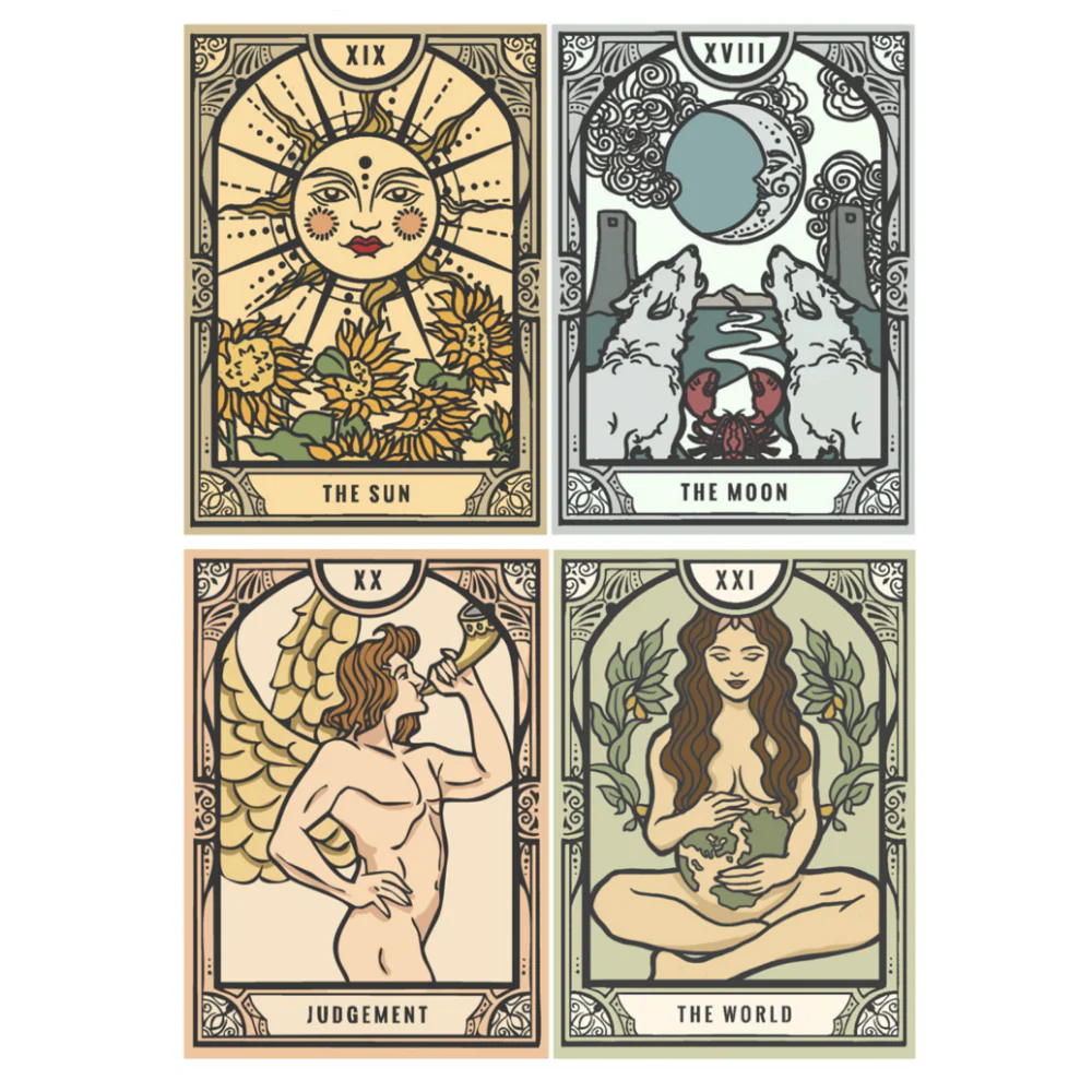 Divination Tarot Silicone Mold (4 Cavity) - Image 2