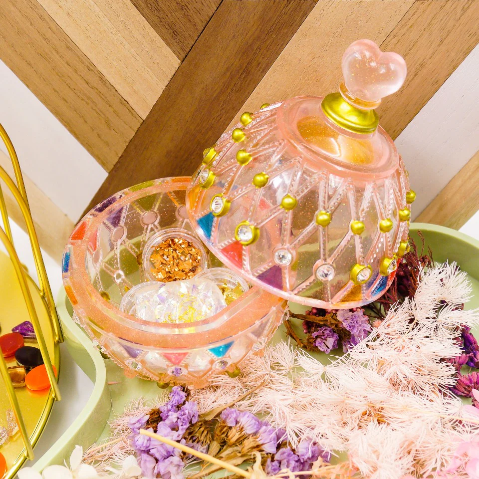 Faberge Egg Container Silicone Mold - Image 3