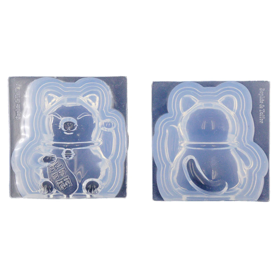 Fortune Cat Silicone Mold - Image 3