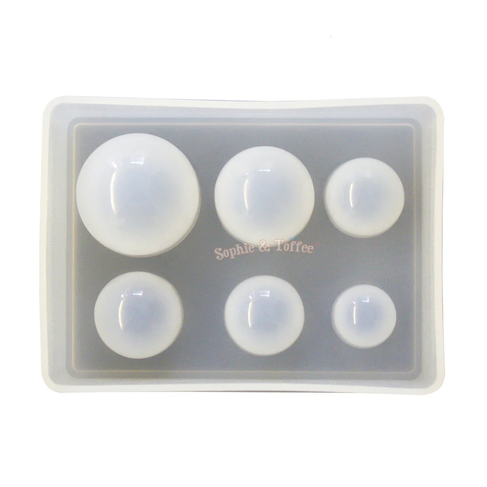 Galaxy Sphere Silicone Mold 6 Cavity Clearance - Image 2