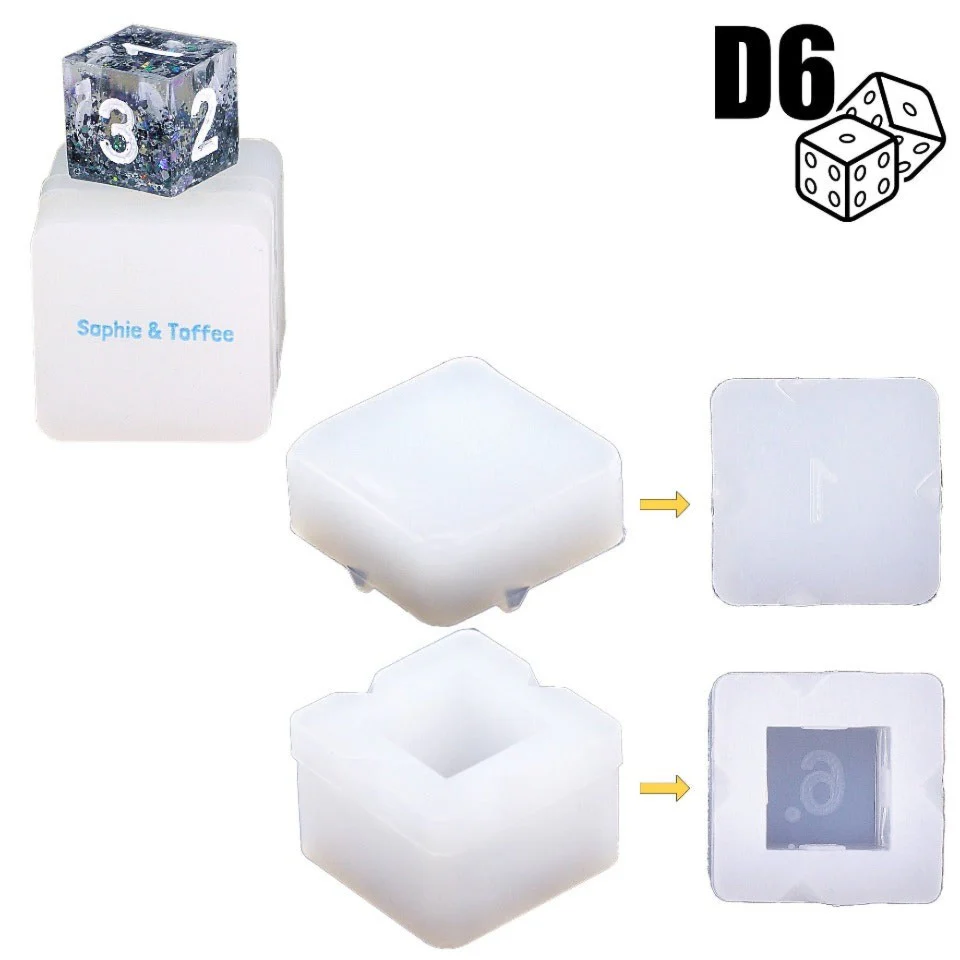 Gamer Polyhedral Dice Silicone Mold Exclusive - Image 11