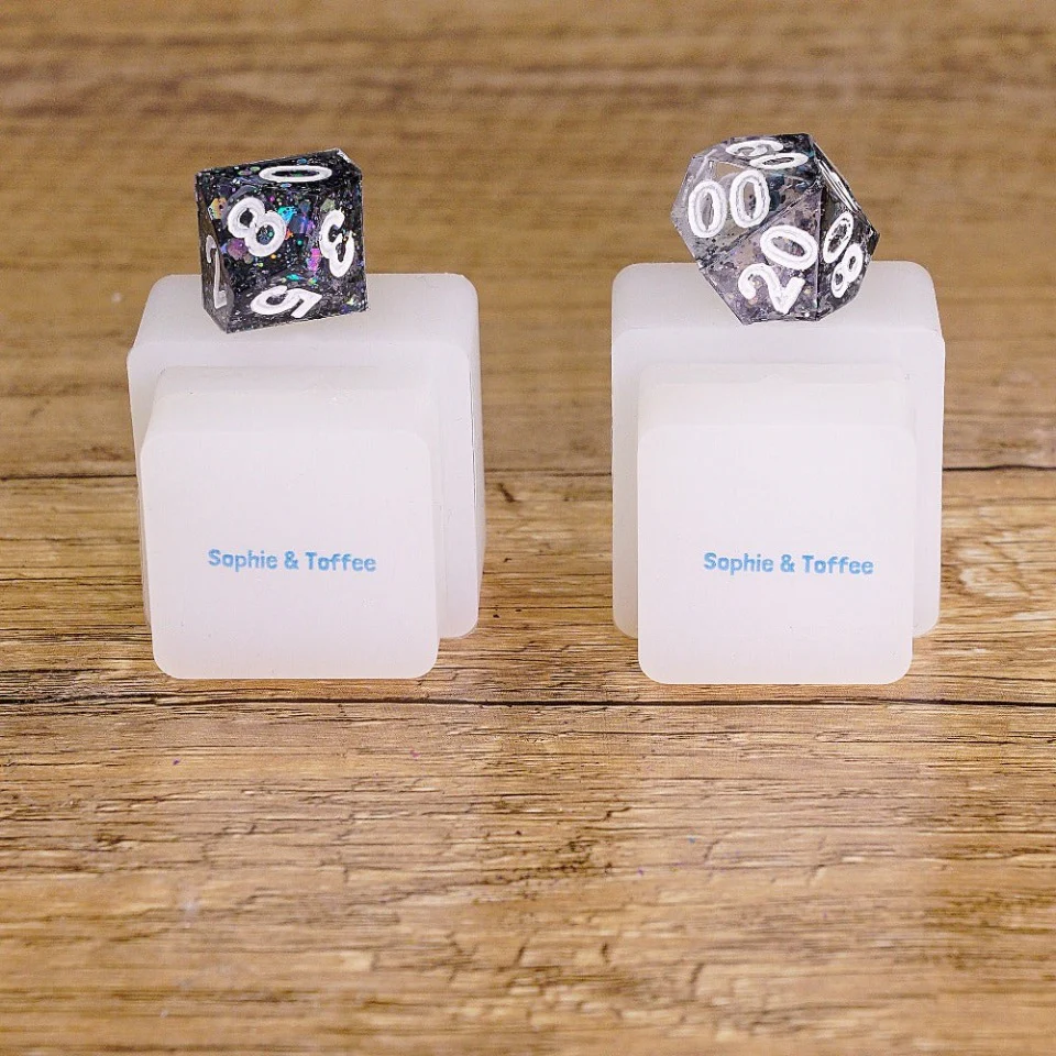 Gamer Polyhedral Dice Silicone Mold Exclusive - Image 2