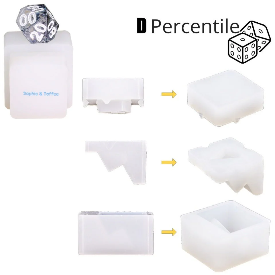 Gamer Polyhedral Dice Silicone Mold Exclusive - Image 6