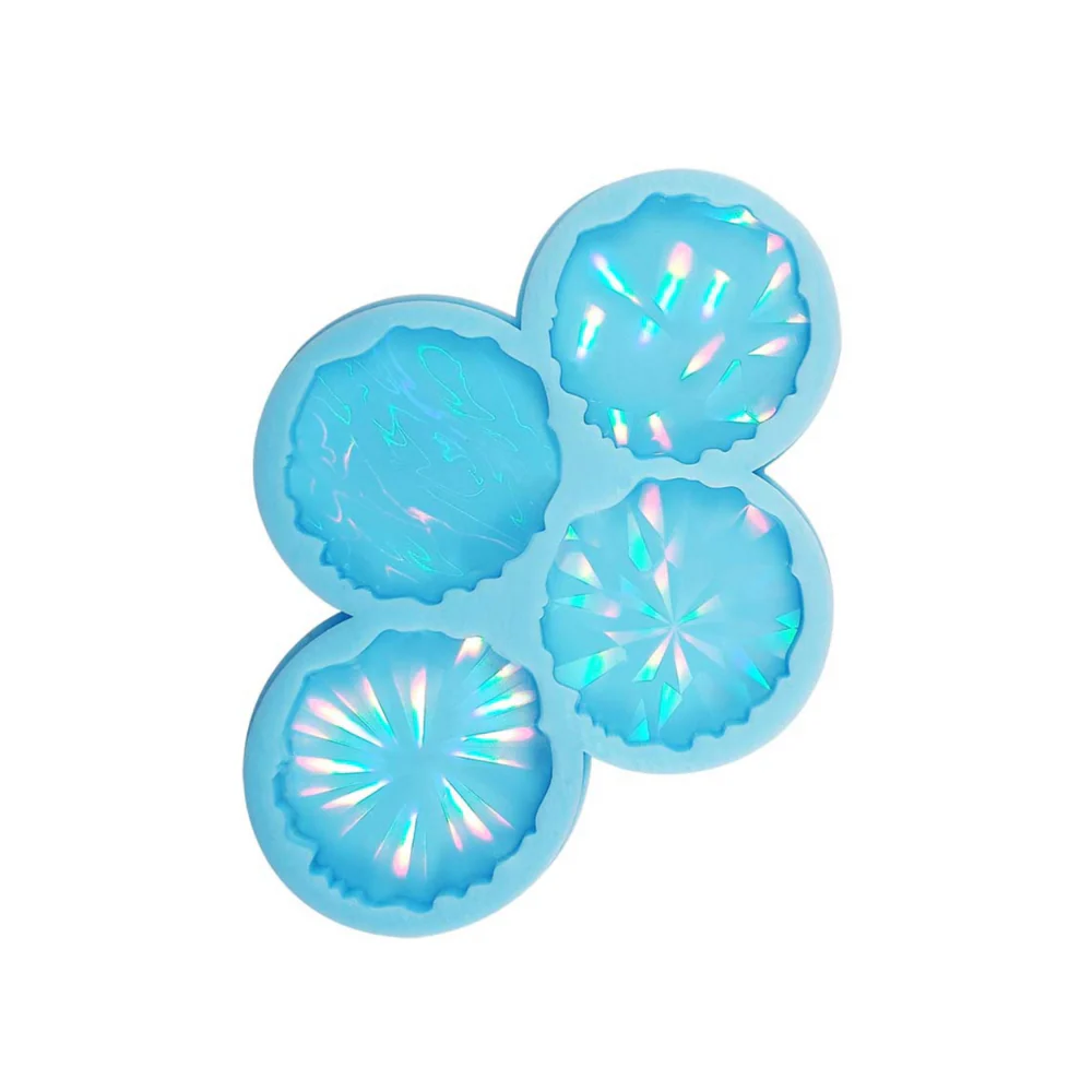 Holographic transfer Geode Holographic Silicone Mold