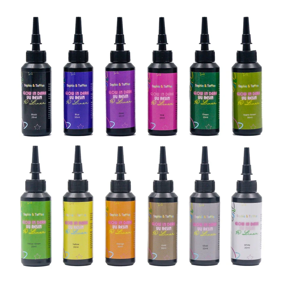 Glow In The Dark 3D Liner UV LED Resin (Clearance)