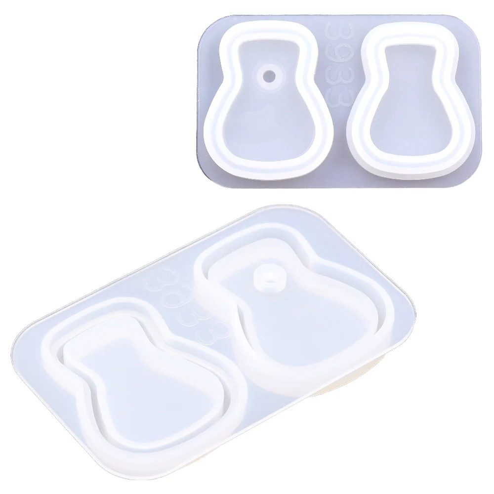 Guitar Charms & Guitar Picks Container Silicone Molds Bundle (3 pieces) - Image 3